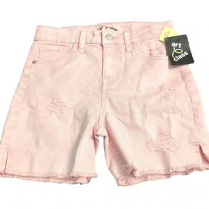 Girls art class pink Rose shorts